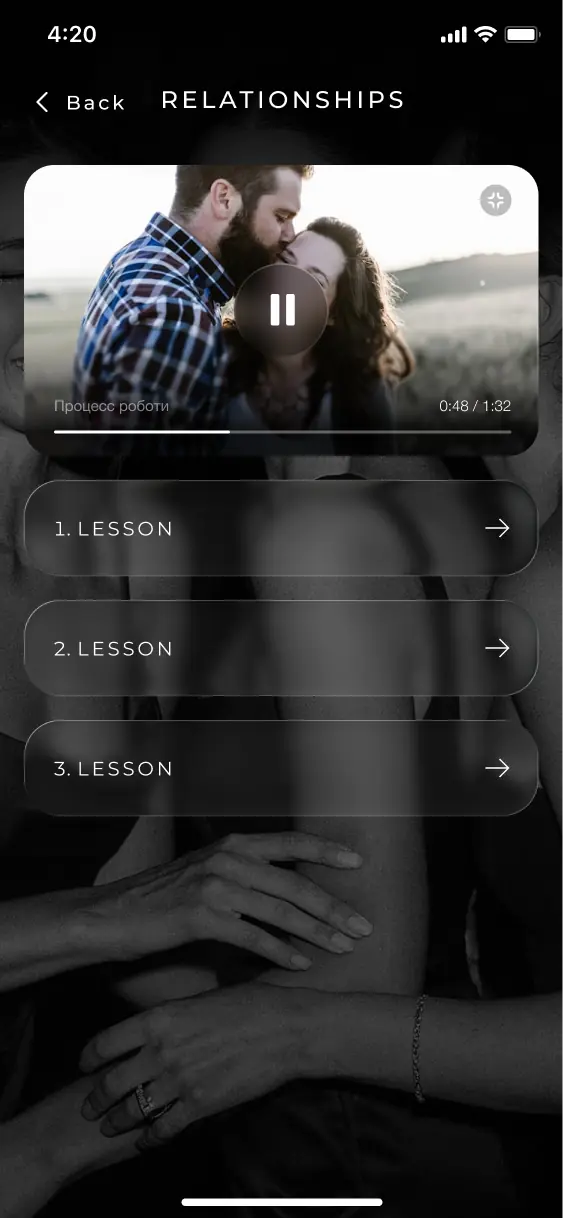 Empire of SHE: a mobile app with AI assistants — screenshot 2