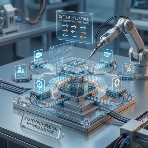 Custom system integration connecting AI with SAP Salesforce HubSpot via automated API